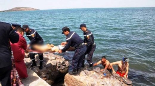 عناصر الوقاية المدنية تنتشل جثة راعي الغنم بجماعة أولاد حسون