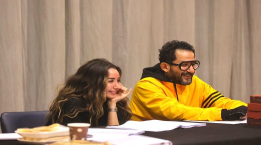  أحمد حلمى يواصل بروفات “ميمو”