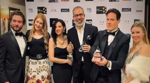 سلاف فواخرجي تحصد جائزة أفضل فيلم عربي بالدورة العاشرة لمهرجان فاتن حمامة