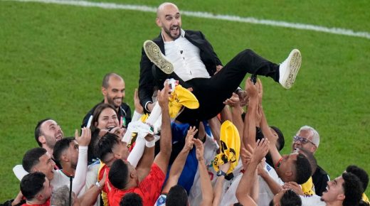 اختيار المنتخب الوطني المغربي لكرة القدم ضمن المرشحين لنيل جائزة لوريوس الرياضية العالمية