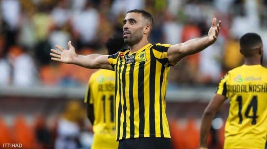 حمد الله يتصدر ترتيب هدافي الدوري السعودي الممتاز