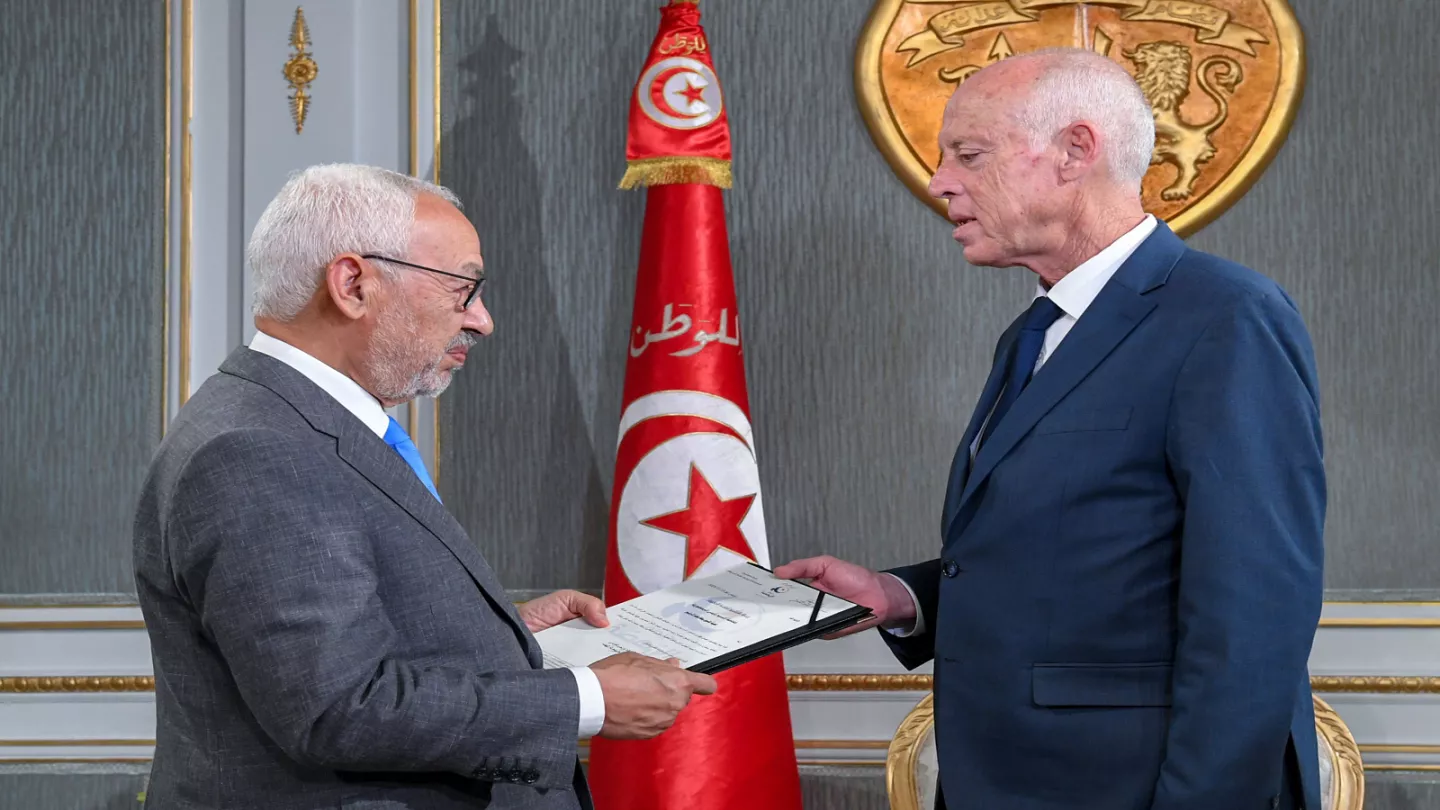 بخصوص عبارة ((طواغيت)) ..الحكم على رئيس مجلس نواب الشعب التونسي السابق رشيد الغنوشي بسنة سجنا