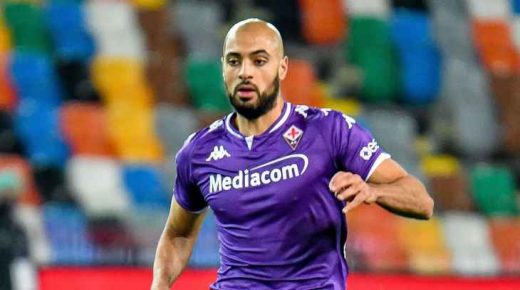 صحيفة توتو ميركاتو” فيورانتينا يقيم أمرابط ب 50 مليون اورو ” 
