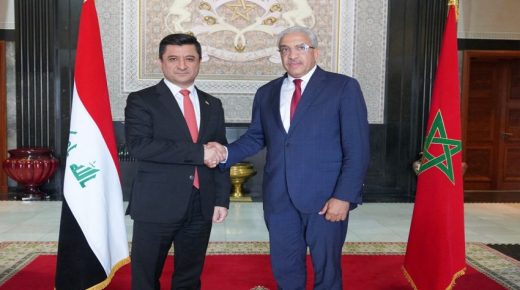 النائب الأول لرئيس مجلس النواب يجري محادثات مع وزير العدل العراقي