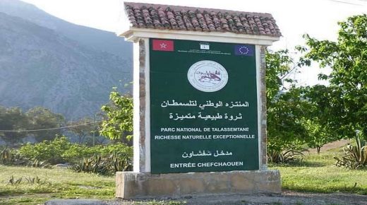 وفد إسباني في زيارة لمنتزه تلاسمطان الطبيعي بإقليم شفشاون