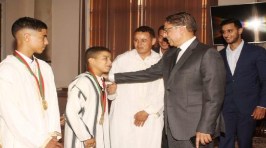 إقليم الحوز: تكريم جمعية فرسان مريغة لتبوريدة