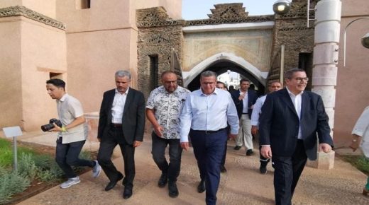 اخنوش في زيارة تفقدية لعدد من المشاريع التنموية بمدينة أكادير
