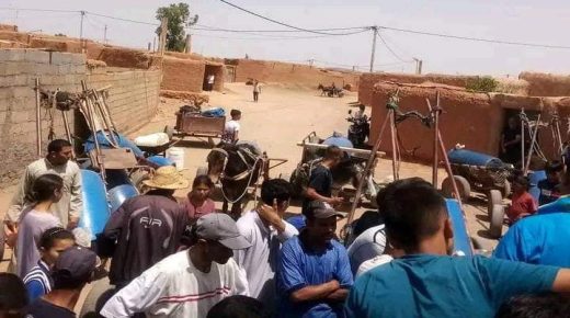 ساكنة دوار أهديل المعمورة تعاني من ندرة المياه