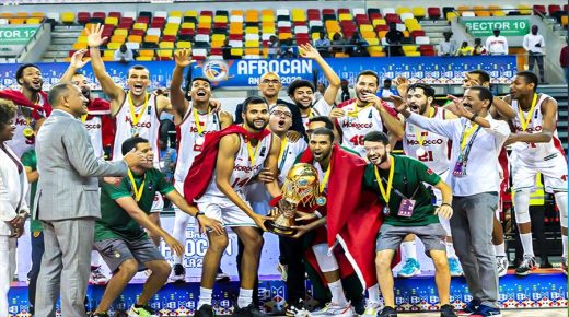 المنتخب المغربي يتوج بطلا لكأس إفريقيا للأمم للاعبين المحليين لكرة السلة