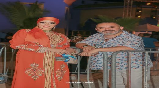 ابتهال بيرلا تخلق الحدث في حفلة نهضة بركان بحضور ألمع النجوم