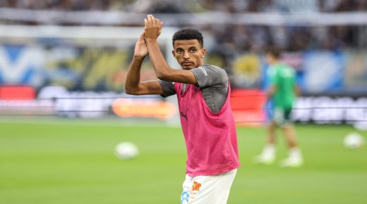 Azzedine OUNAHI of Marseille during the UEFA Champions League, Third Qualifying Round, second leg match between Marseille and Panathinaikos at Orange Velodrome on August 15, 2023 in Marseille, France. (Photo by Johnny Fidelin/Icon Sport) - Photo by Icon sport