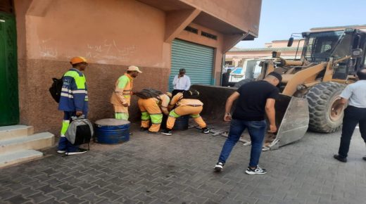 السلطات تشن حملة جديدة لتحرير الملك العام بمراكش