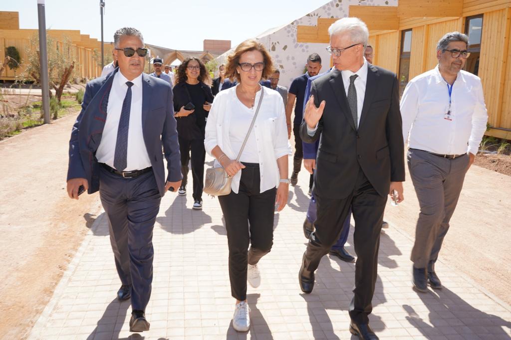 مراكش: جولة تفقدية لتتبع أشغال تهيئة قرية احتضان الاجتماعات السنوية لمجموعة البنك الدولي وصندوق النقد الدولي