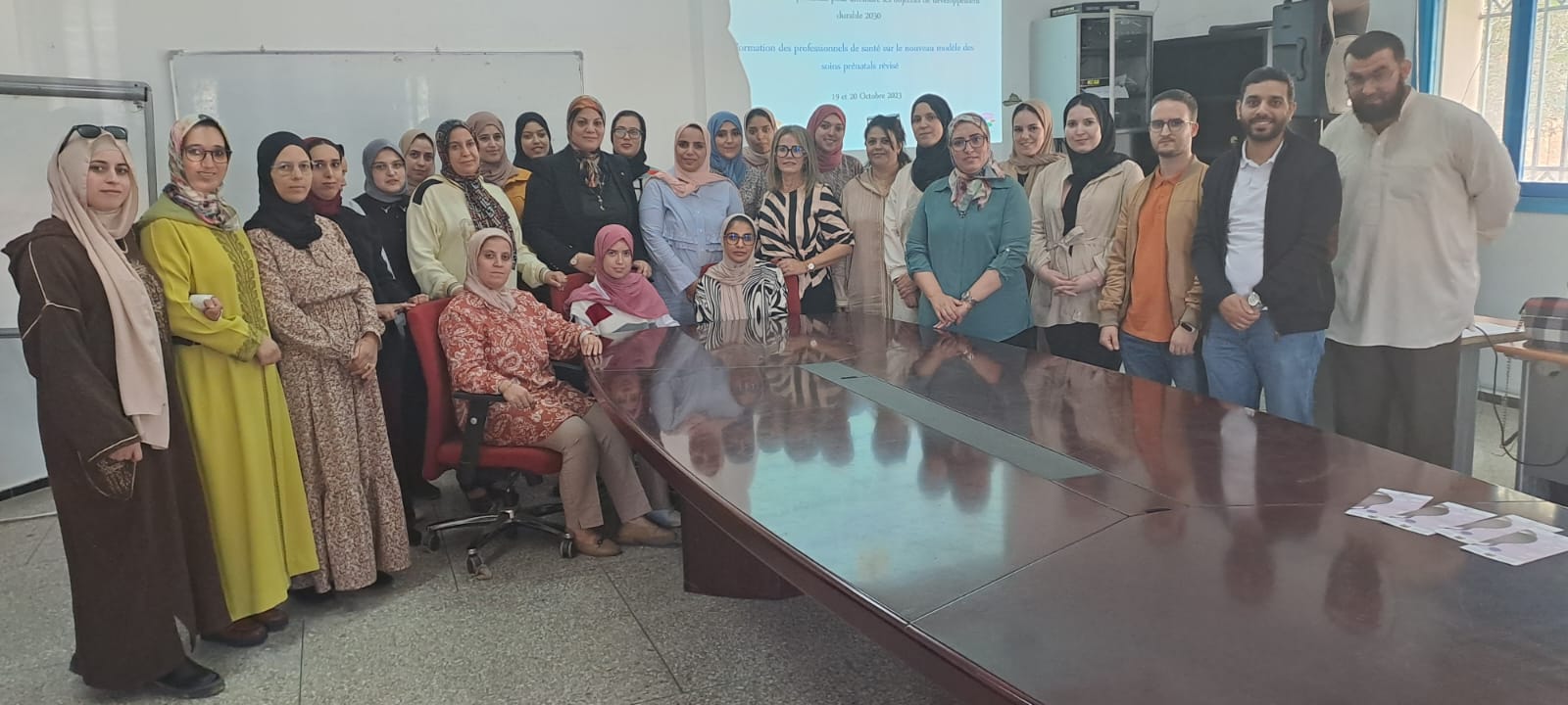 المندوبية الاقليمية للصحة و الحماية الاجتماعية بتازة تنظم دورة تكوينية حول النموذج الجديد لتتبع الحمل