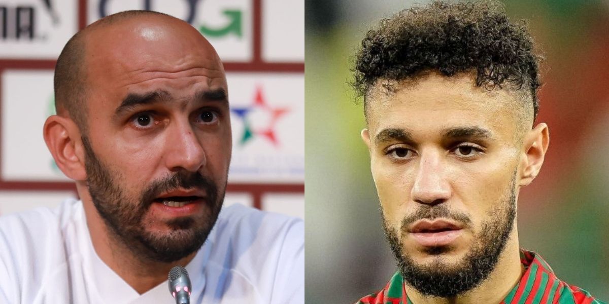 وليد الركراكي يدافع عن نصير مزراوي بعد الانتقادات التي طالته في الودية الماضية أمام ساحل العاج
