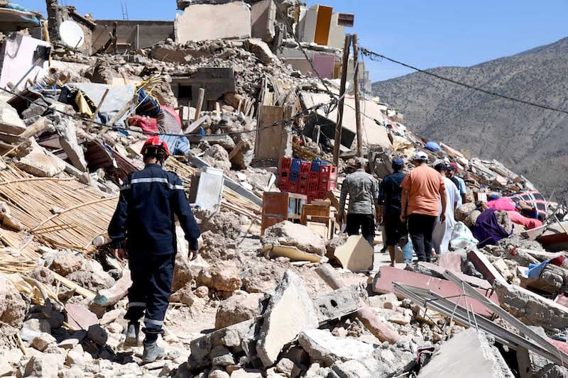 البنك الإفريقي للتنمية يتعهد بتقديم 837 مليون دولار لمساعدة البلاد على التعافي من الدمار الذي خلفه الزلزال