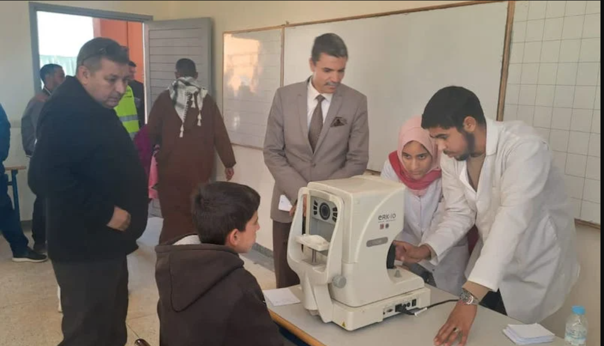 انطلاق برنامج المواكبة الصحية للتلميذات والتلاميذ الذين تم تحويلهم من المؤسسات التعليمية المتضررة من الزلزال