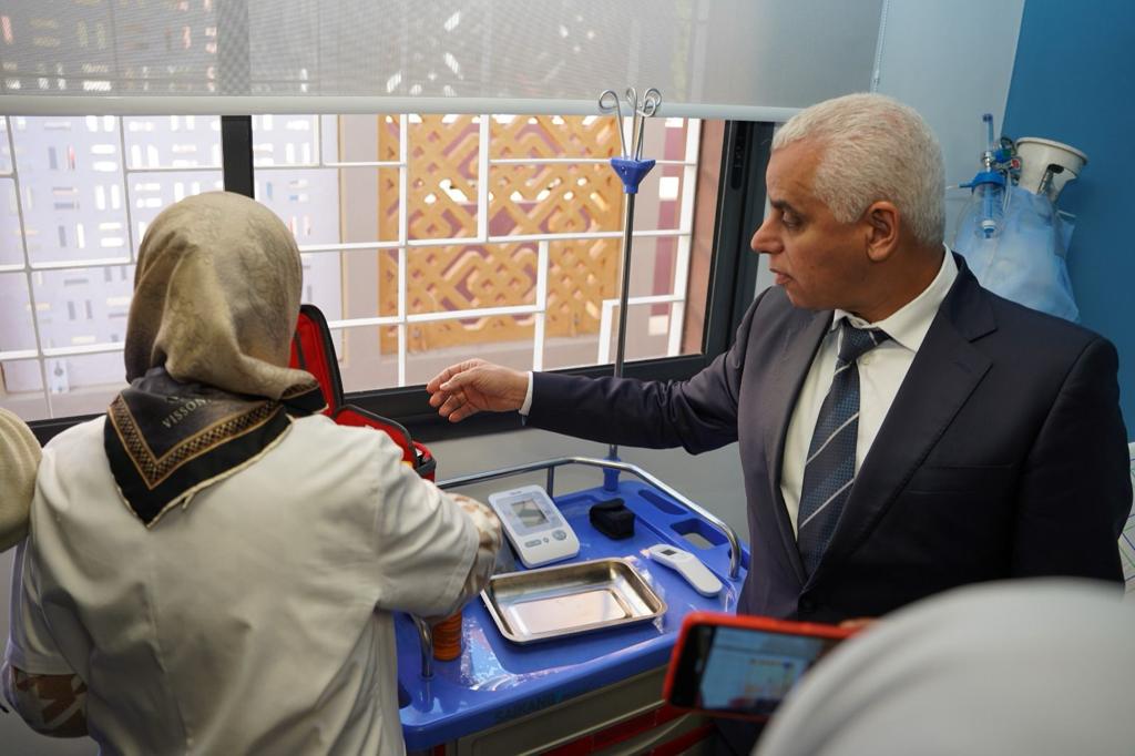 إعطاء انطلاق خدمات مستشفى النهار بالمستشفى الإقليمي الحسن الثاني بخريبكة