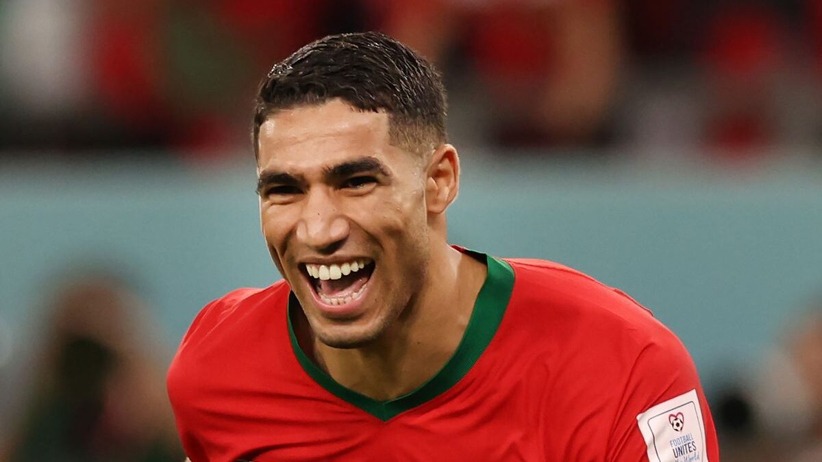 “ترانسفيرماركت”: القيمة التسويقية لأشرف حكيمي أغلى من كل منتخب تونس المشارك بكل لاعبيه الـ27.
