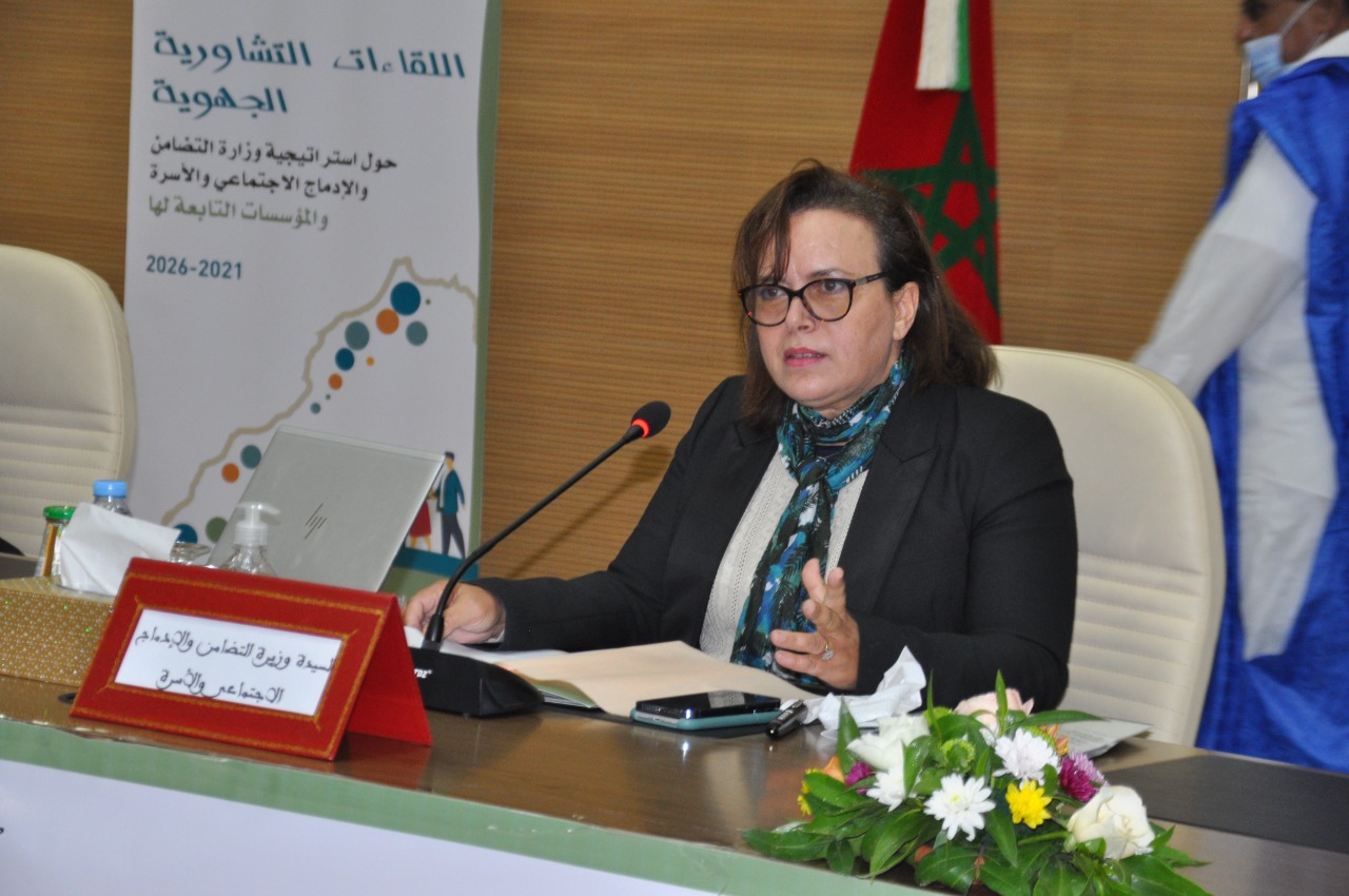 عواطف حيار في زيارة ميدانية إلى إقليم طاطا لتفقد المشاريع الاجتماعية للقرب