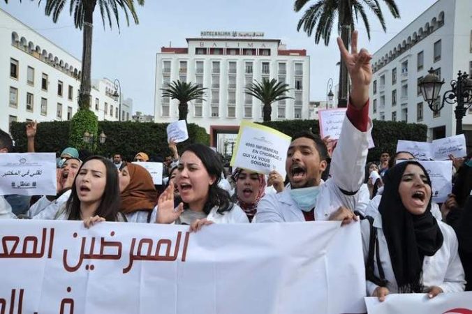 النقابة المستقلة للممرضين وتقنيي الصحة تعتزم شن إضرابات متتالية