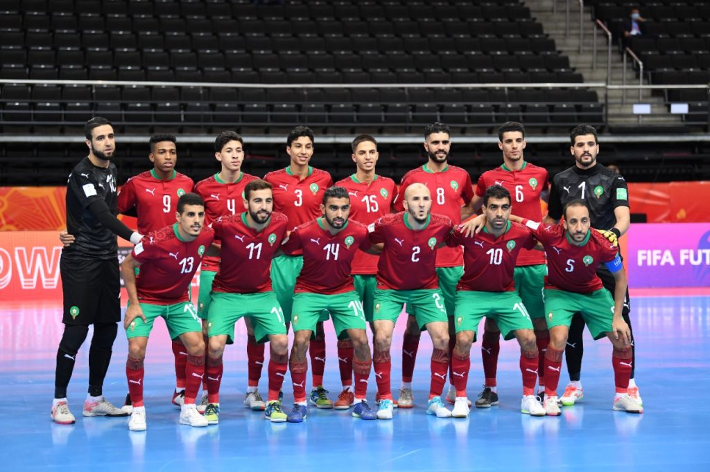 المنتخب الوطني لكرة القدم داخل القاعة يترقي للمركز الثامن