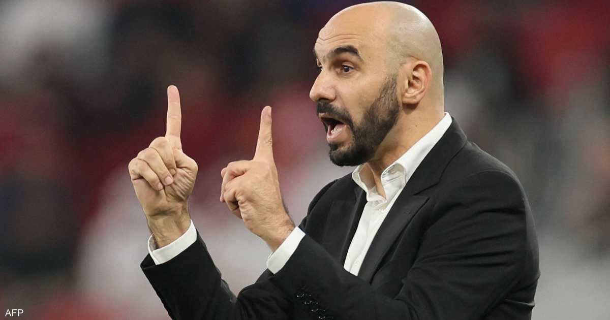 وليد الركراكي رفض مناقشة أي عرض من الأندية السعودية