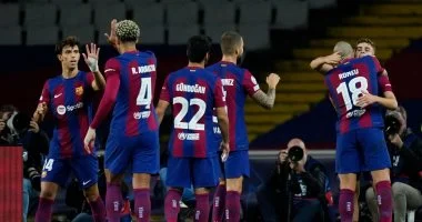 برشلونة يستعيد المركز الثاني بفوزه على ضيفه ريال سوسييداد