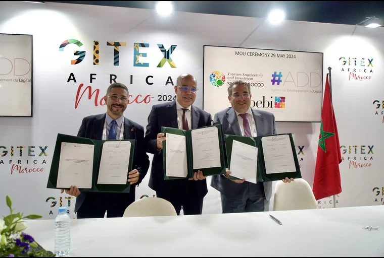  عقد شراكة تهدف إلى تشجيع الاستثمارات في مجال رقمنة الأنشطة والخدمات السياحية