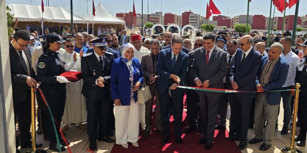  افتتاح الدائرة الأمنية الثانية بسوق السبت أولاد النمة بإقليم الفقيه بن صالح