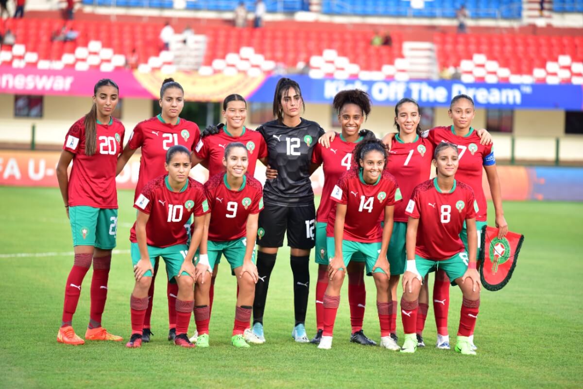 فتيات المنتخب المغربي لأقل من 17 سنة تفزن على نظيراتهم لاعبات منتخب الجزائر