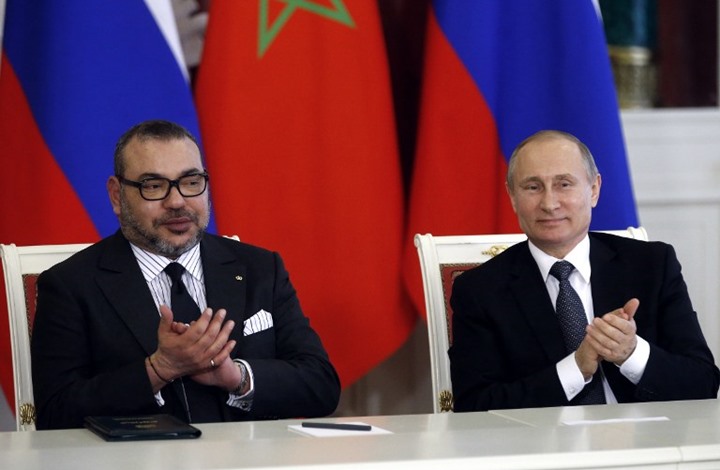الرئيس الروسي ينهئ صاحب الجلالة بمناسبة عيد العرش المجيد
