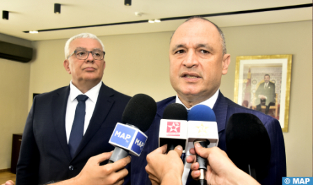 رياض مزور يجري مباحثات مع رئيس برلمان مونتينيغرو