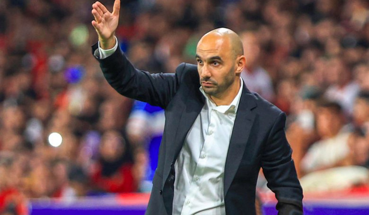 الركراكي: علاش مهضرتوش ملي كنت مع عصام الشرعي في كاس إفريقيا للامم