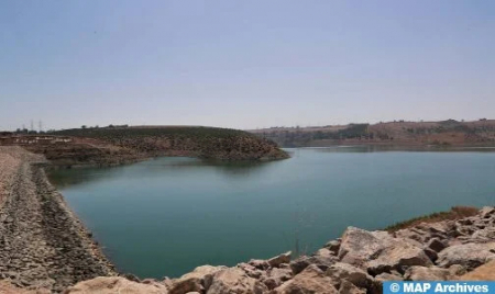 ارتفاع حجم المخزون المائي بسدود الحوض المائي كير- زيز- غريس إلى أكثر من 98,8 مليون متر مكعب