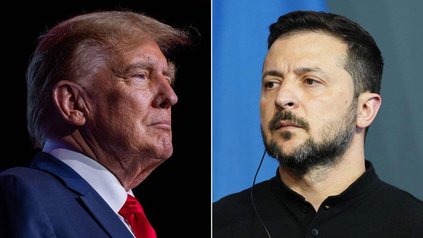 زيلينسكي : تصريحات دونالد ترامب على حل الحرب في أوكرانيا هي “رسائل انتخابية”