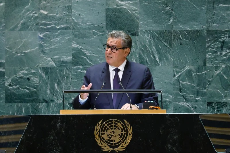 أمام الأمم المتحدة ..رئيس الحكومة عزيز أخنوش يؤكد بثوابت موقف المغرب و أنه لا حل لنزاع الصحراء خارج إطار مبادرة الحكم الذاتي