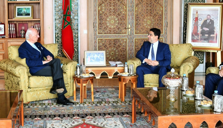مباحثات بين بوريطة ودي ميستورا حول الصحراء المغربية على هامش الجمعية العامة للأمم المتحدة