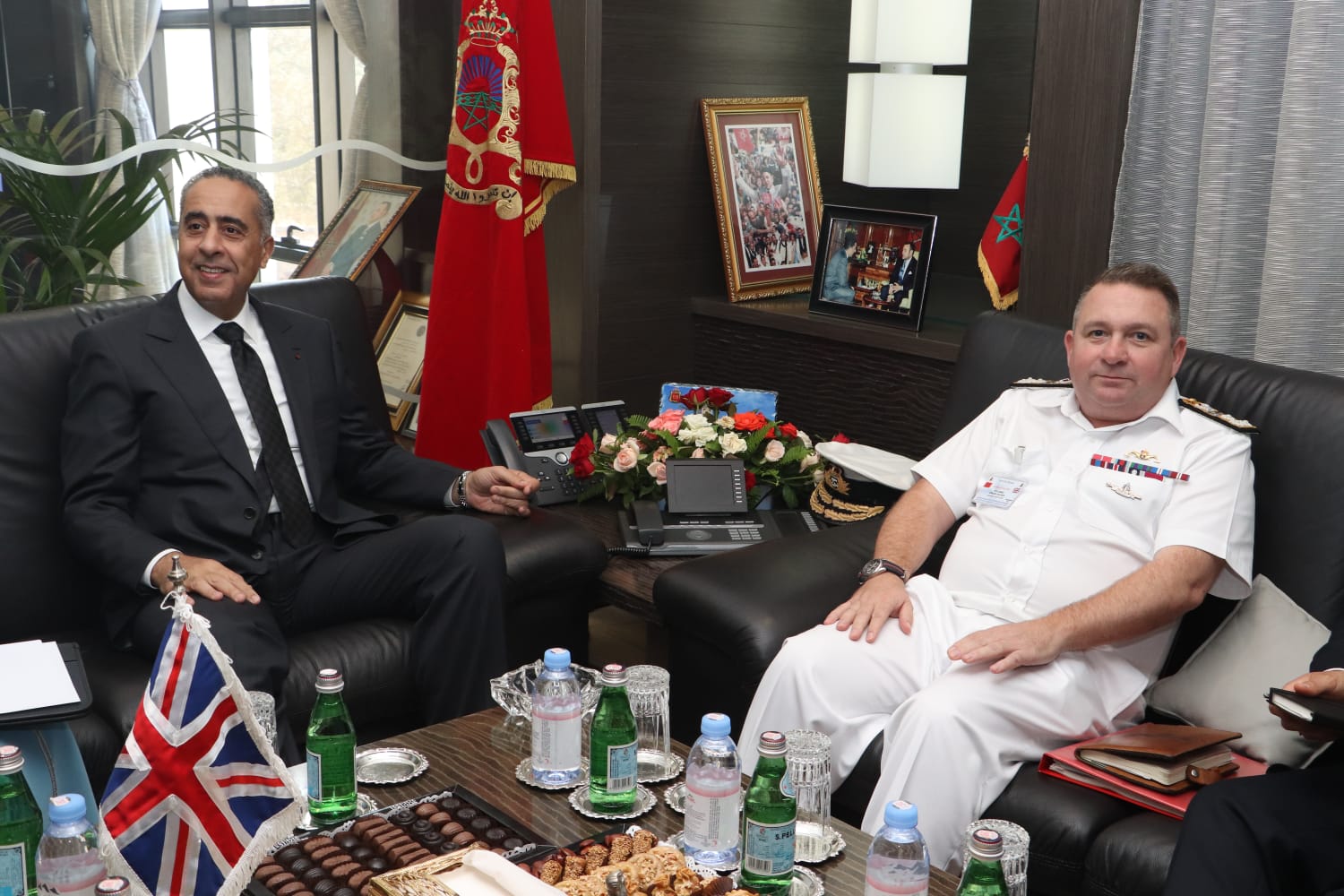 “عبد اللطيف حموشي يستقبل المستشار العسكري البريطاني لبحث تعزيز التعاون الأمني ومواجهة التحديات الإقليمية والدولية”