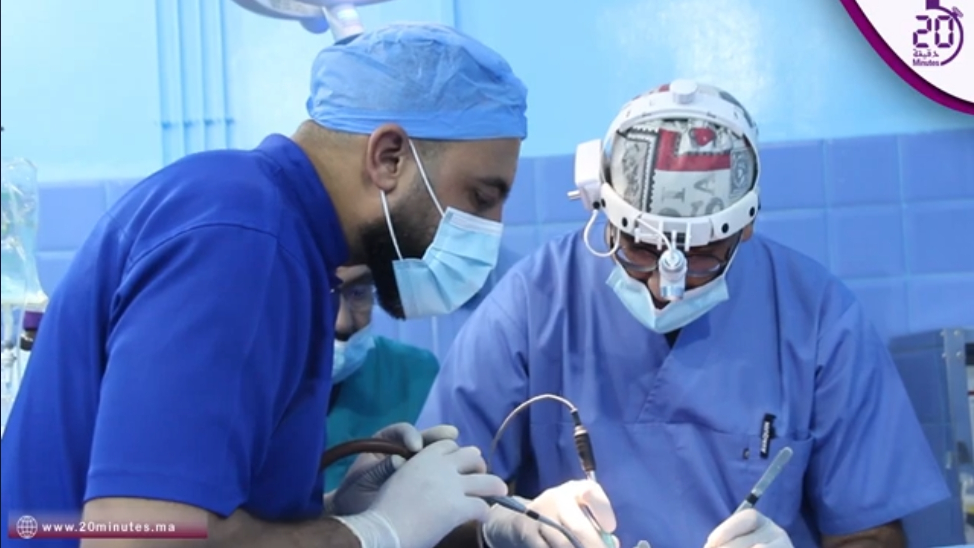 فريق طبي من بلجيكا ومن المغرب يشارك في قافلة طبية جراحية بأزيلال