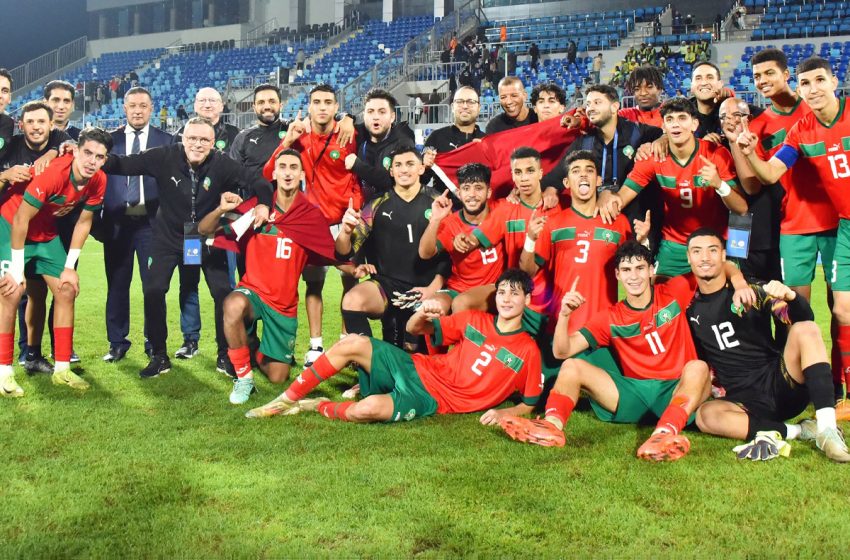 المنتخب الوطني المغربي للشباب يفوز على نظيره الليبي