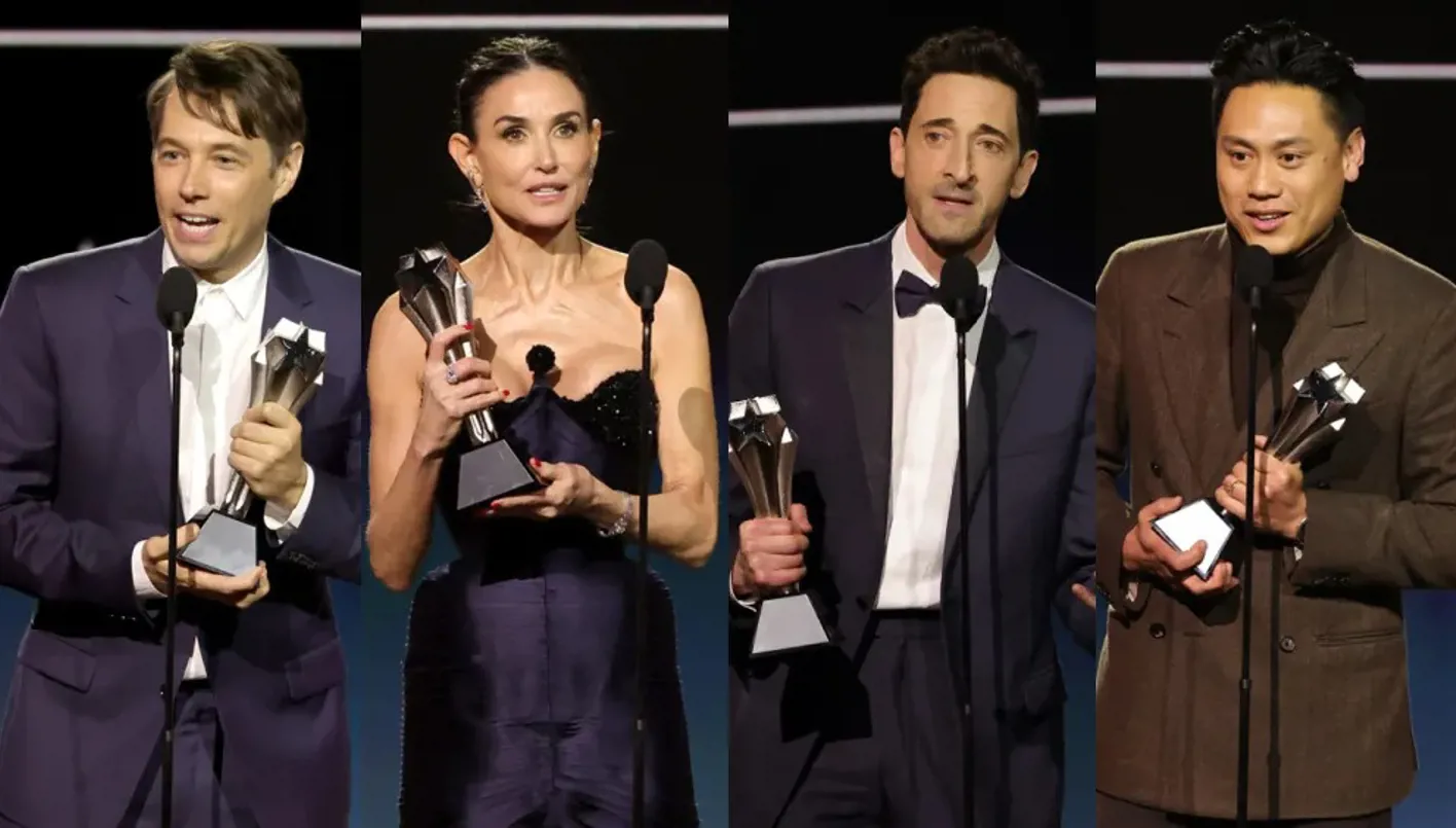 جوائز اختيار النقاد 2025: ليلة تتويج النجوم والتألق السينمائي