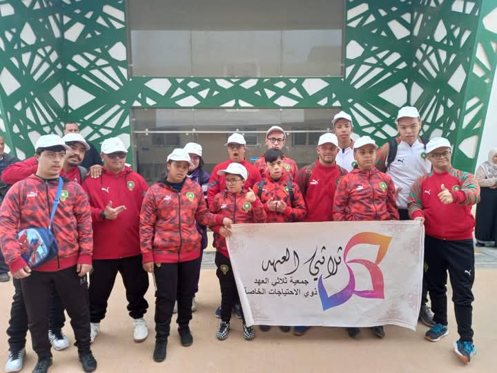 جمعية ثلاتي العهد لذوي الاحتياجات الخاصة يشاركون في دوري لكرة القدم