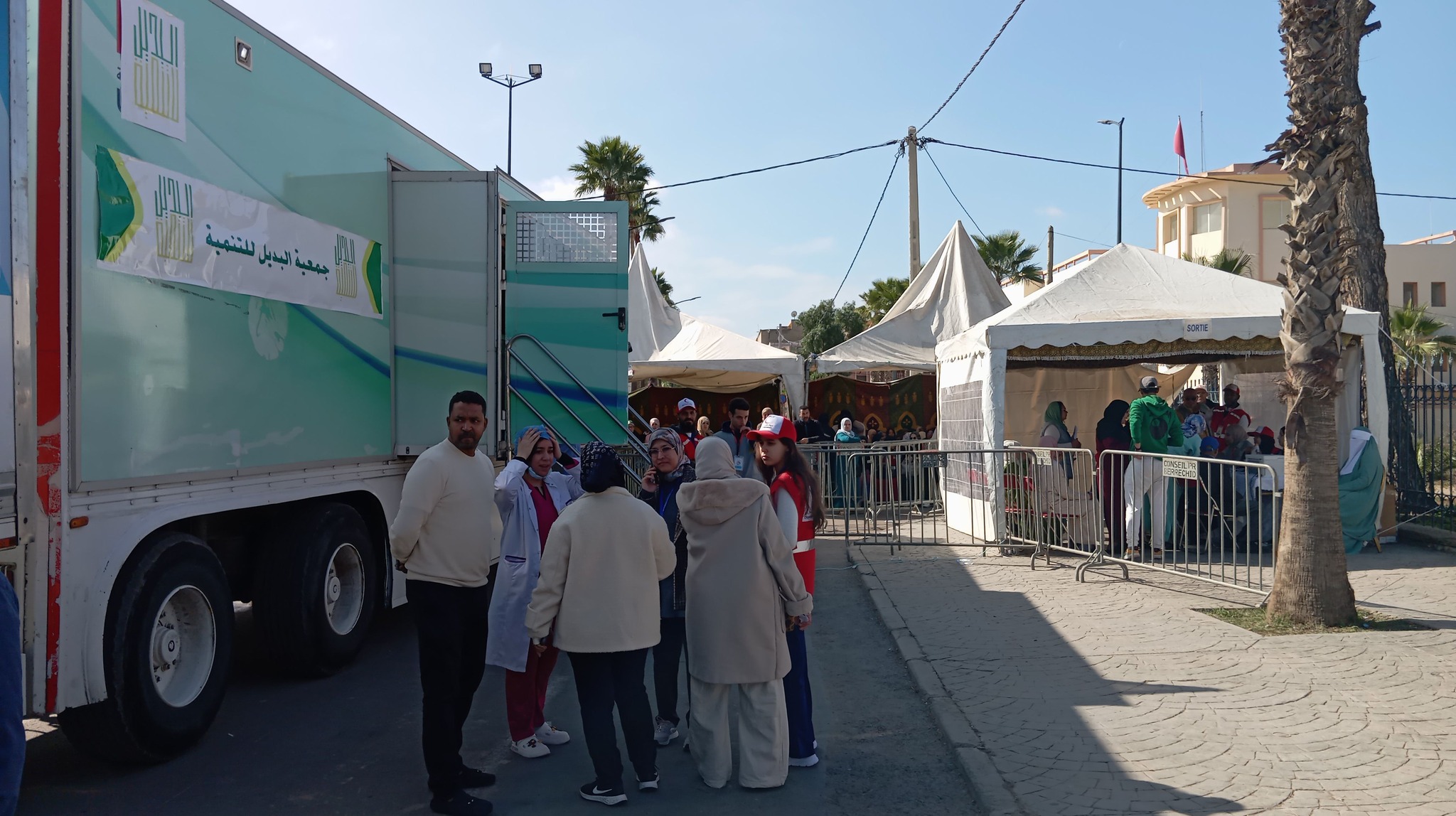 قافلة طبية ببرشيد تُعيد البصر لـ240 مستفيدًا مجانًا
