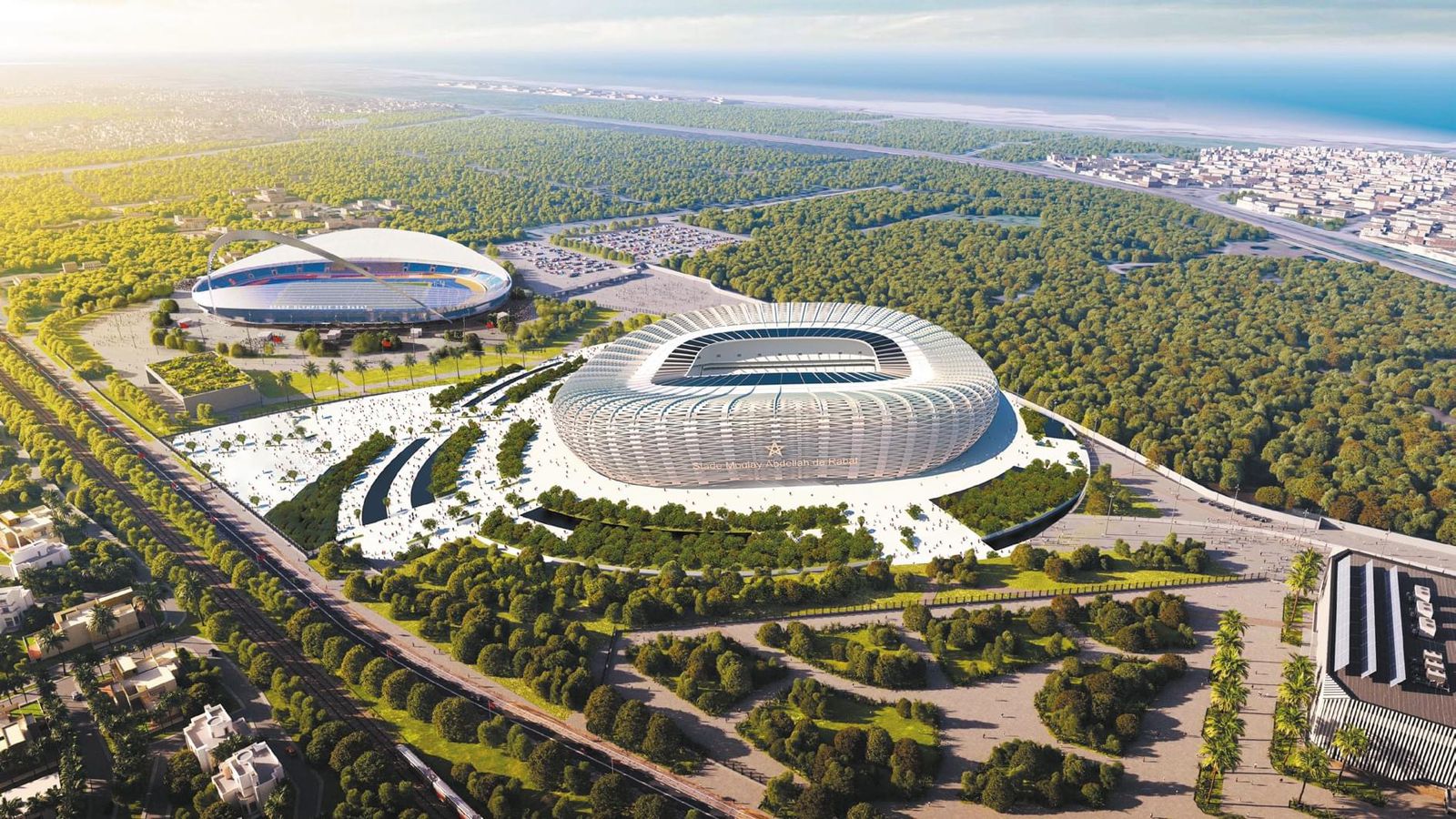ثلاثة ملاعب مغربية مرشحة لاستضافة مباريات ودية استعدادًا لـ كان 2025