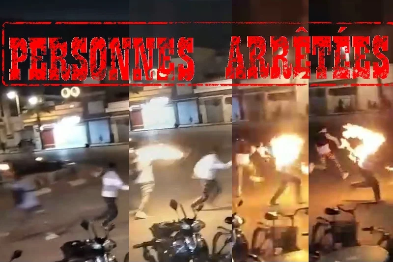 شغب رياضي بوجدة: توقيف 5 قاصرين بعد أعمال عنف موثقة بالفيديو