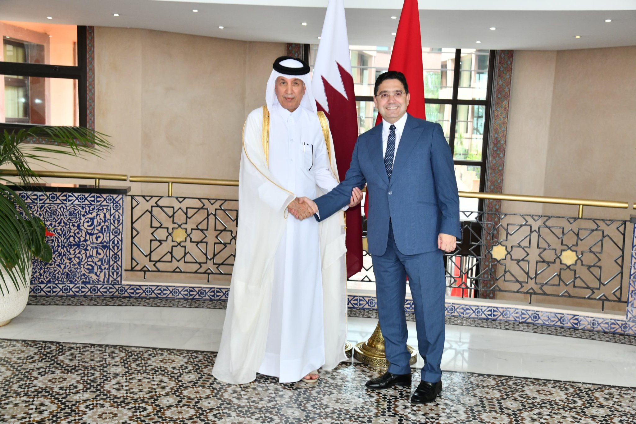 المغرب وقطر يعززان تعاونهما الثنائي في الرباط: توافق رفيع وتأكيد على القضايا الإقليمية