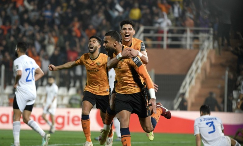 نهضة بركان تطيح بأسيك وتتأهل لنصف نهائي كأس الكونفدرالية