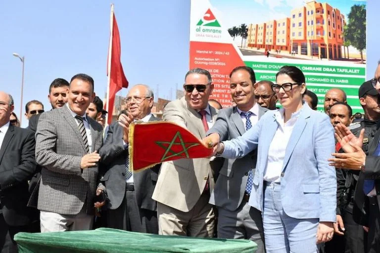 مشاريع تنموية كبرى تعزز البنيات التحتية بجهة درعة تافيلالت تحت إشراف الوزيرة المنصوري