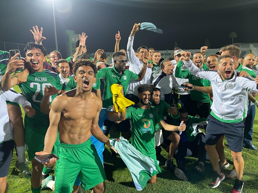 أولمبيك الدشيرة يتأهل إلى نهائي كأس التميز بعد فوزه على الرجاء الرياضي بركلات الترجيح